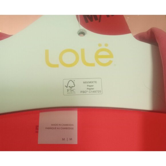 Lole Coral Sleeveless Dress M NWT Lightweight Travel Casual Summer Fitness - Picture 4 of 5